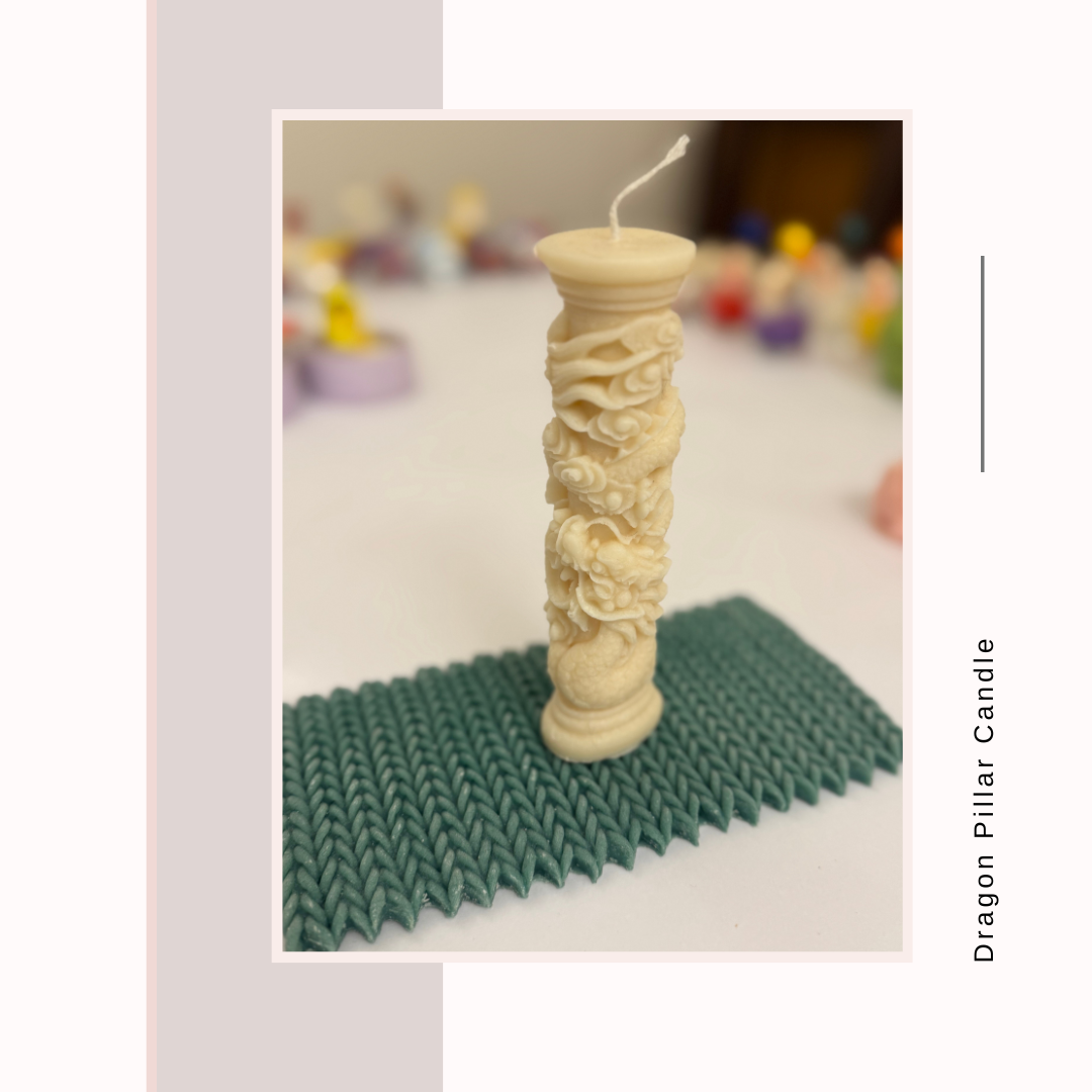Pillar Dragon Candle